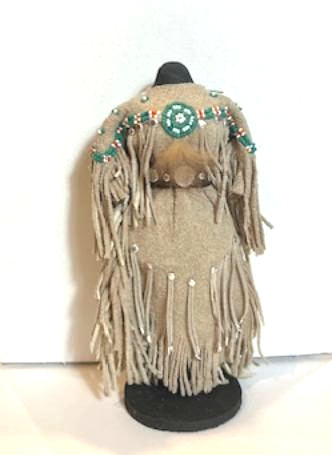 Sioux Princess Dress on Stand, Off White - Click Image to Close